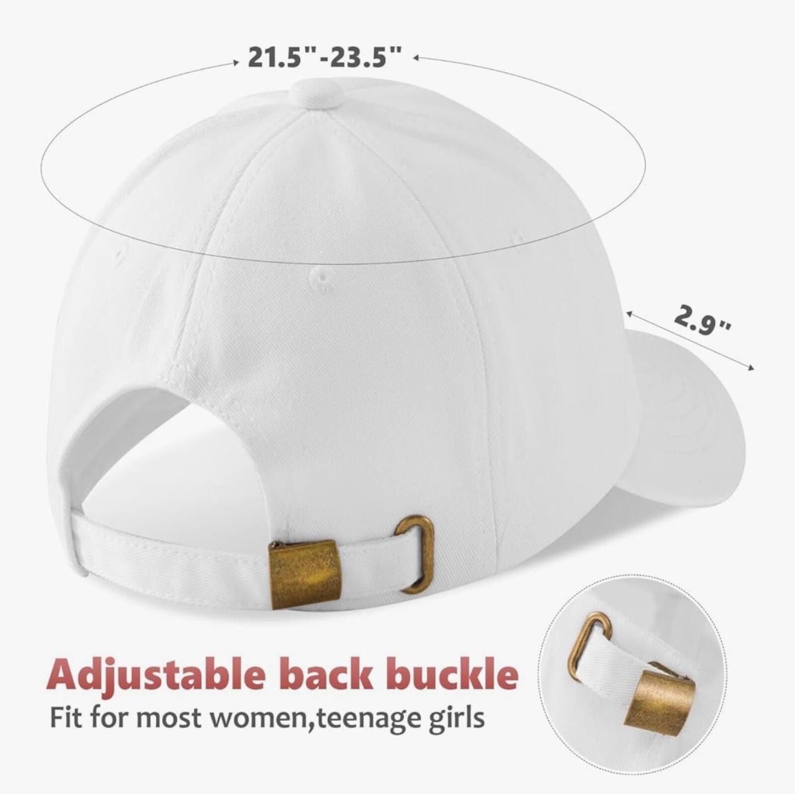 R178 New Meinicy Initial "T" Adult baseball cap, adjustable white R0000178
