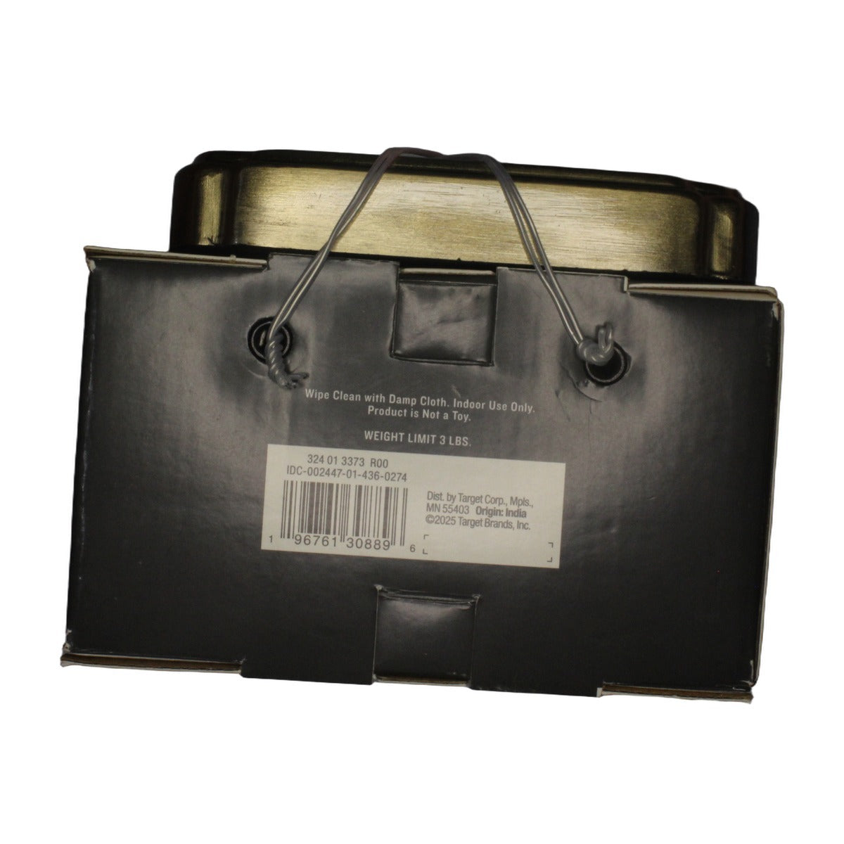 1289 NWT Hearth & Hand with Magnolia Brass Stocking Holder, 1 Count | A0001289