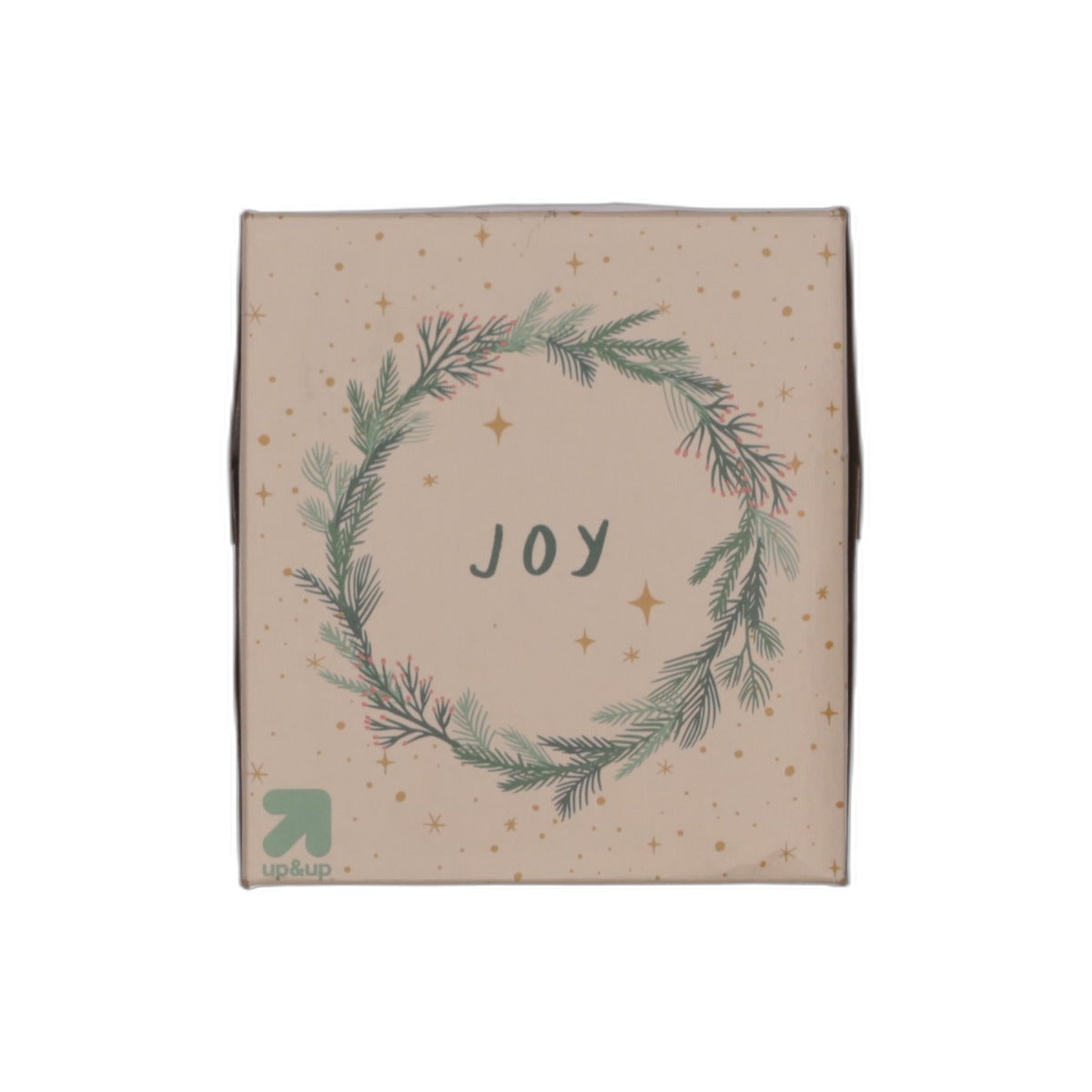 1282 New Up & Up Holiday Design Facial Tissue Box 3-Ply 65 sheets A0001282