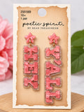 124 New Hey Y’All Cowgirl Earrings Shiny & Sparkle 1 ct. Post Style A0001024