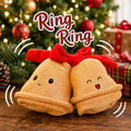 1049 New Giggle Scape 8” Plush Christmas Bells do Ring Stocking Stuffer A0001049