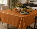 1079 New Maxmil Mate Spillproof Table Cloth in Amber 60"x120" MSRP $23 A0001079