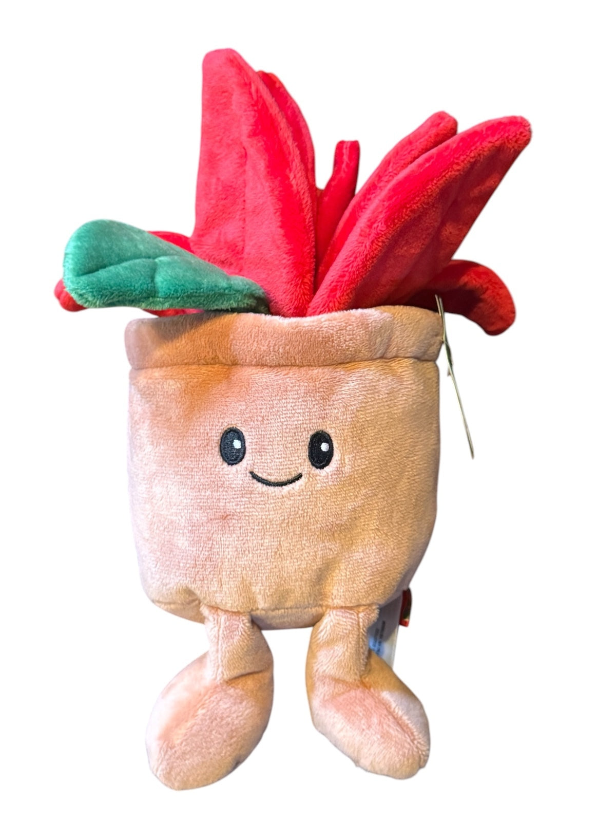 1247 NWT Giggle Scape 6" Plant in Pot Plushie A0001247