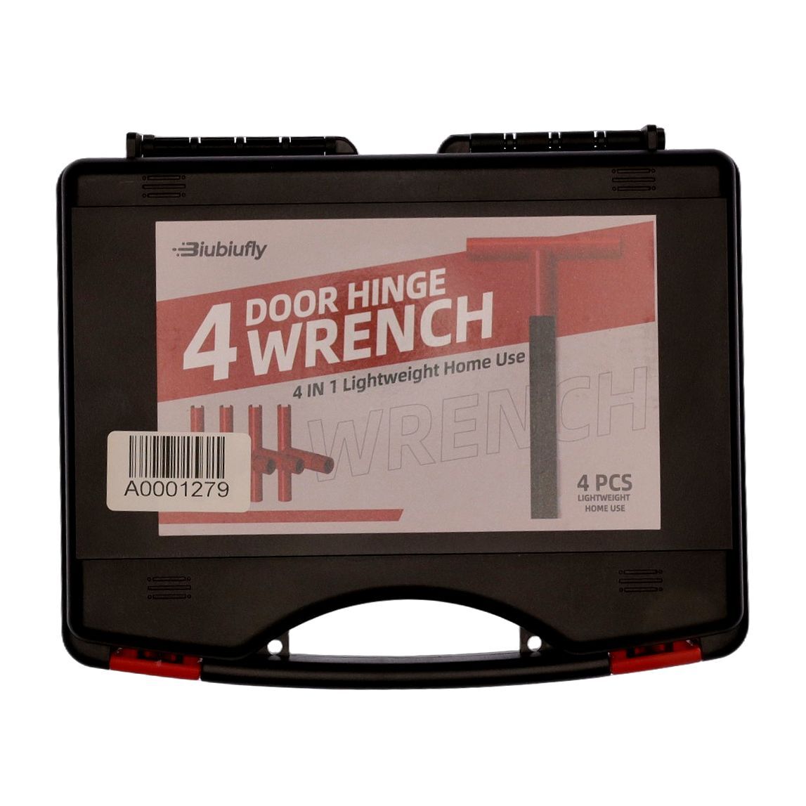 1279 New Biubufly 4-Piece Door Hinge Wrench Set with Carrying Case A0001279